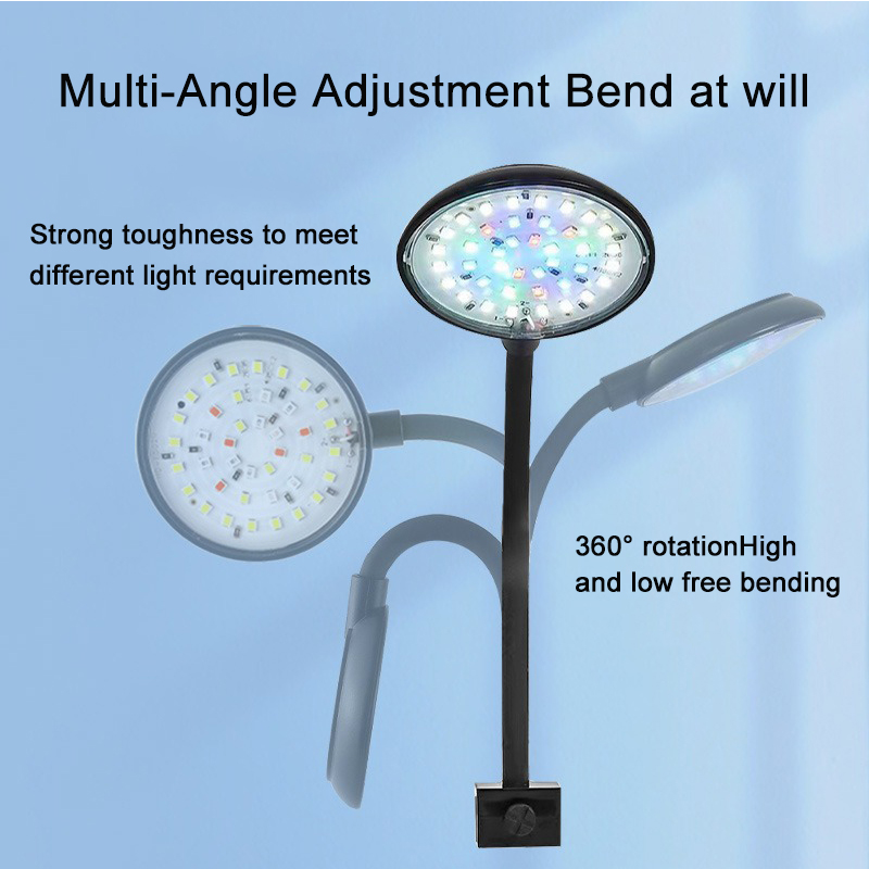 USB Aquarium LED Lamp Fish Tan - Aquarium Plant Growth Light ulasan dan harga