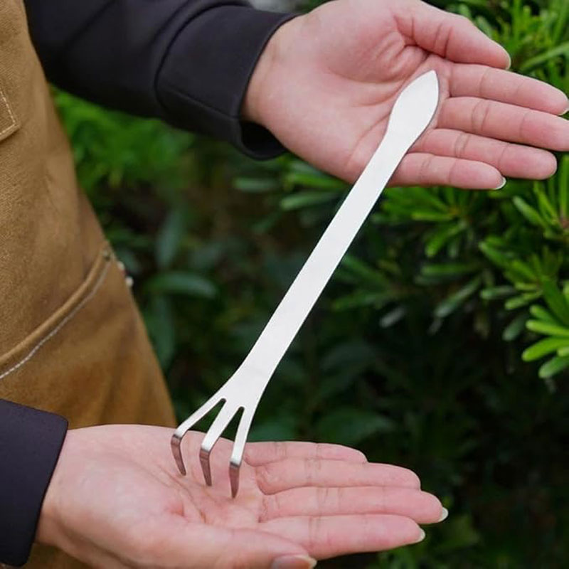 Stainless Steel Root Rake Hand - Tissue Culture Plant ulasan dan harga