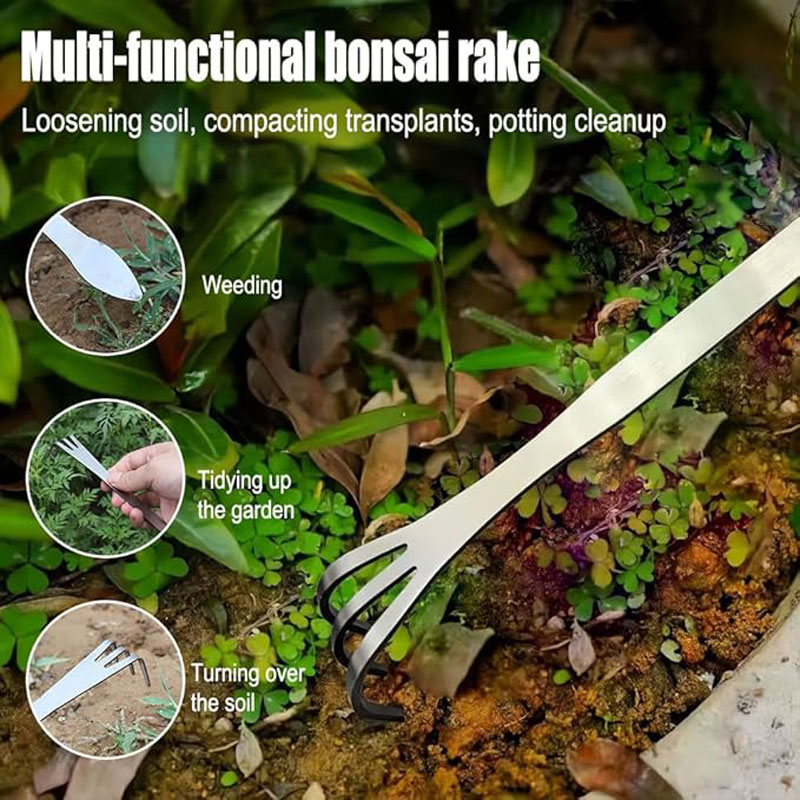 Stainless Steel Root Rake Hand - Tissue Culture Plant ulasan dan harga