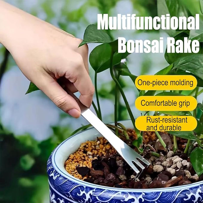 Stainless Steel Root Rake Hand - Tissue Culture Plant ulasan dan harga