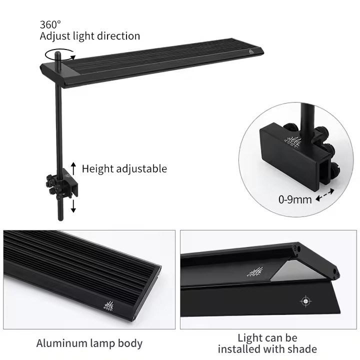 WEEK AQUA S Series RGB+UV Full - Aquarium Plant Growth Light ulasan dan harga