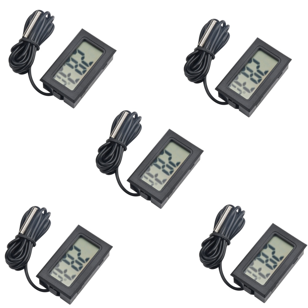 Mini LCD Digital Thermometer F - Planted Aquarium Temperature ulasan dan harga