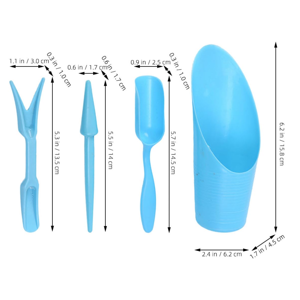 4pcs/set, Plastic Durable Buck - Tissue Culture Plant ulasan dan harga