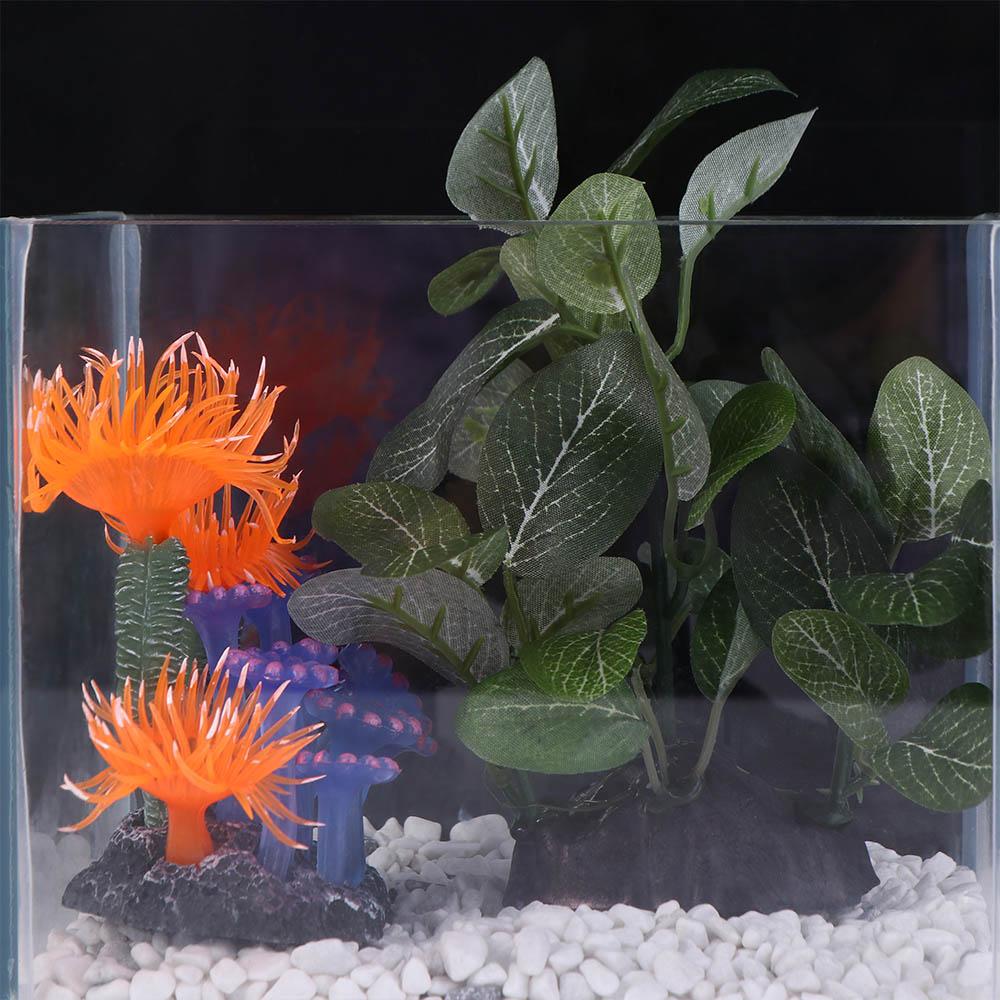 Silk Lifelike Faux for Fish Ta - Aquarium Planted Tree ulasan dan harga