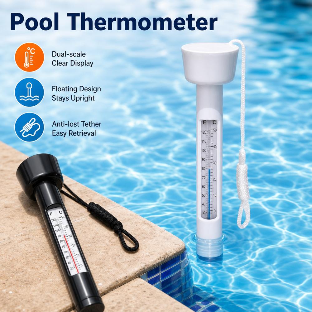 Floating Pool Thermometer With - Planted Aquarium Temperature ulasan dan harga