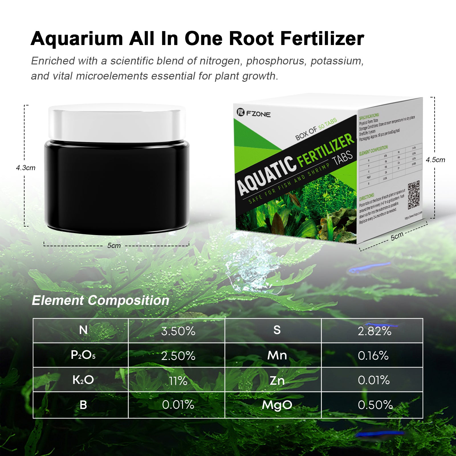 FZONE Root Tabs Freshwater Aqu - Aquarium Plant Root Tabs ulasan dan harga
