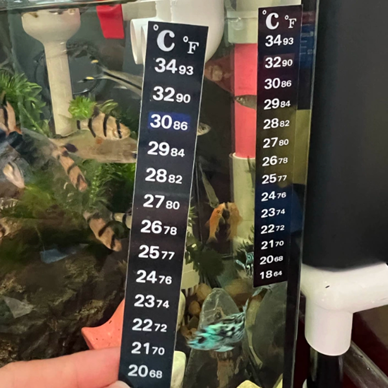 1/5 PCS High-Precision Thermom - Planted Aquarium Temperature ulasan dan harga