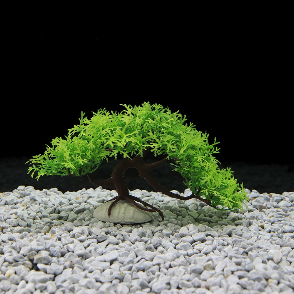 Simulation Plants Decorations  - Aquarium Planted Tree ulasan dan harga