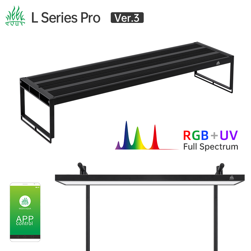WEEK AQUA L Series APP Control - Aquarium Plant Growth Light ulasan dan harga