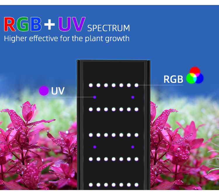 WEEK AQUA L Series APP Control - Aquarium Plant Growth Light ulasan dan harga