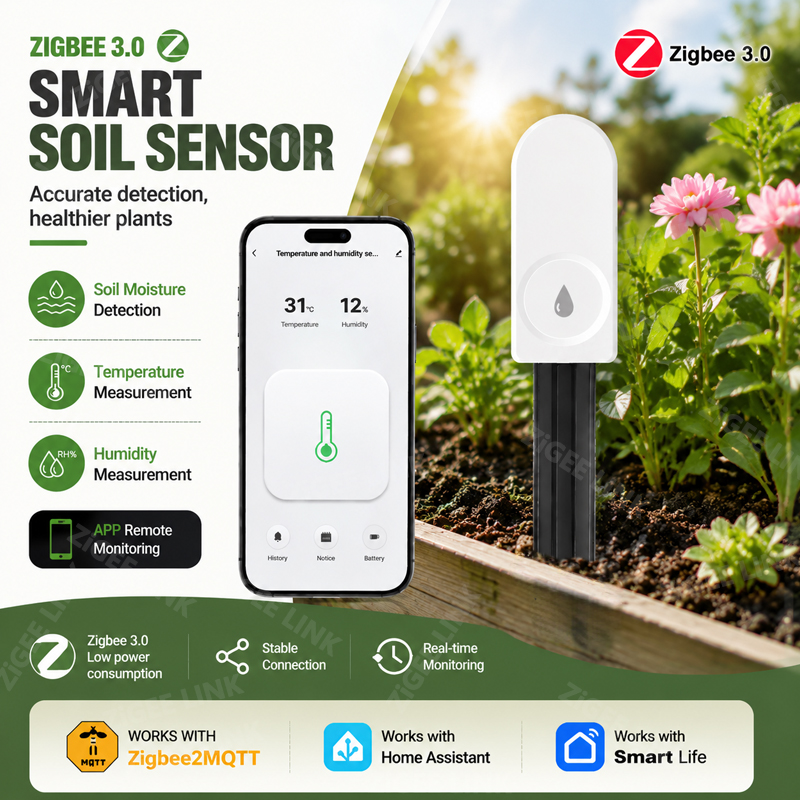 Zigbee3.0 Wireless Soil Tester - Tissue Culture Plant ulasan dan harga