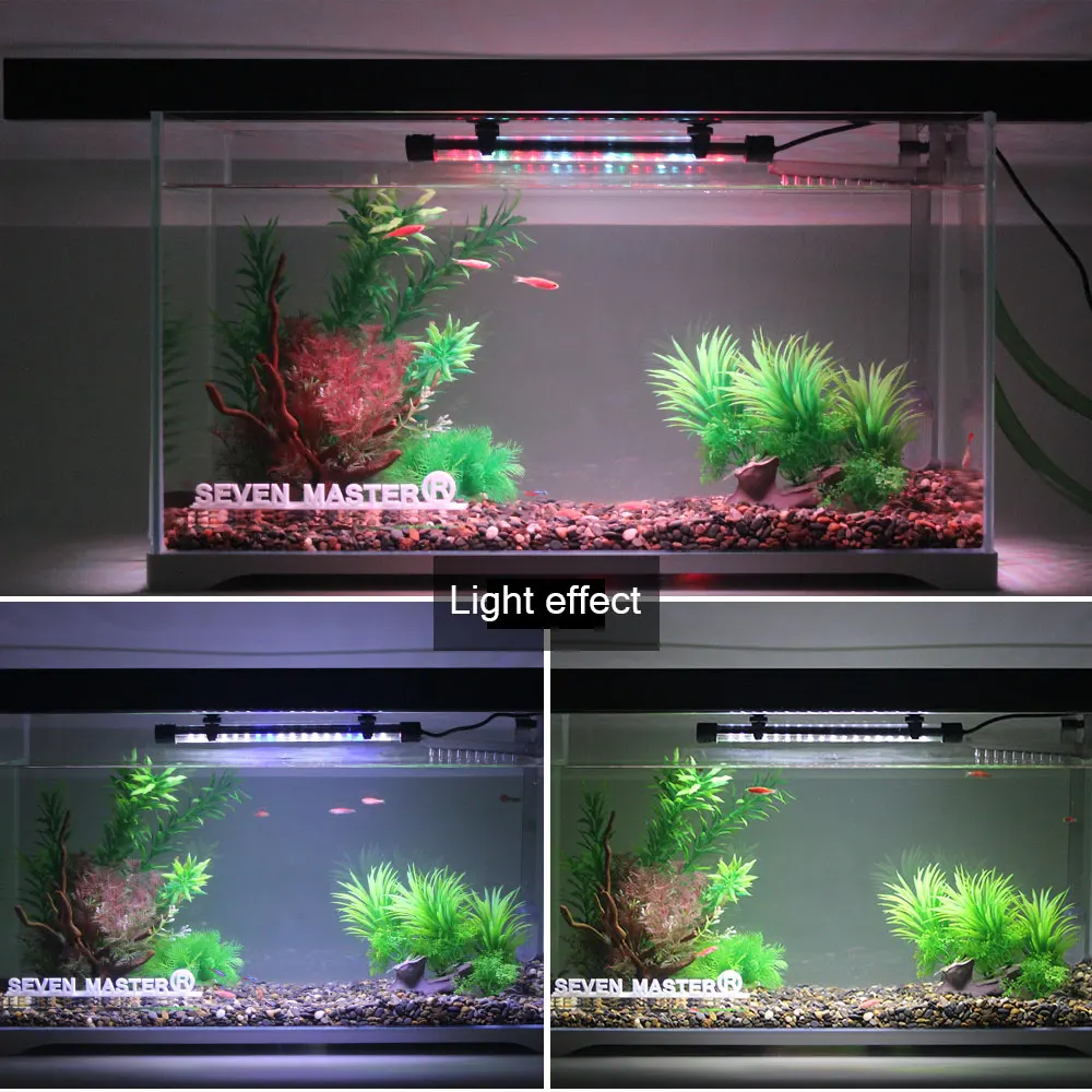 58CM  Aquarium Light LED Plant - Aquarium Plant Growth Light ulasan dan harga