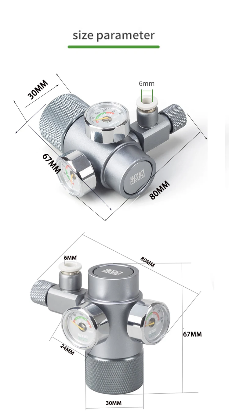 Aquarium DIY CO2 Pressure Redu - Planted Aquarium Fertilizer ulasan dan harga