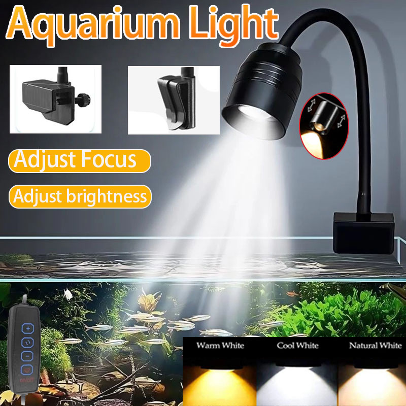 USB Aquarium Light Lighting pl - Aquarium Plant Growth Light ulasan dan harga