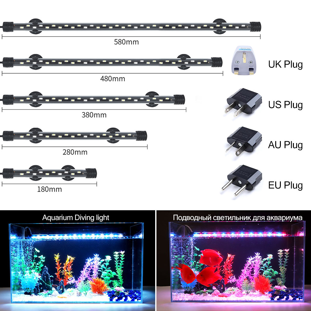 90-260V Aquarium Light LED Wat - Aquarium Plant Growth Light ulasan dan harga