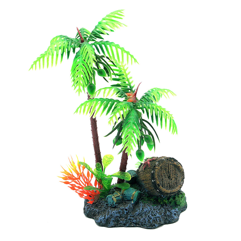 Simulative Coconut Trees Brigh - Aquarium Planted Tree ulasan dan harga