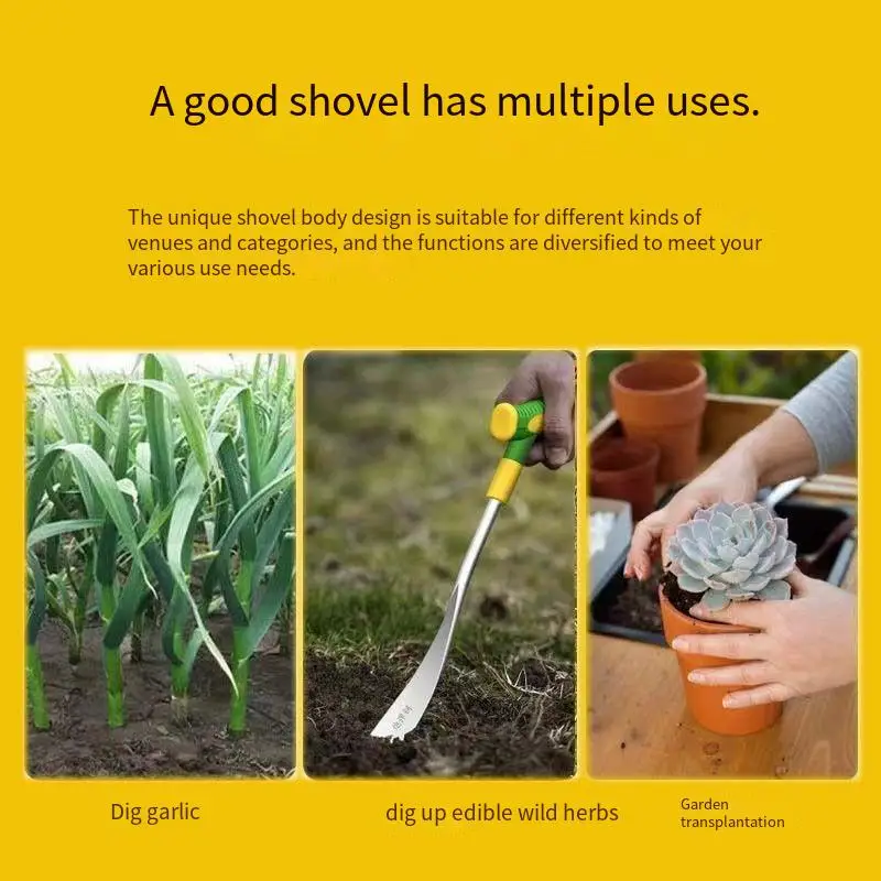 1pc T Shaped Spade Stainless S - Tissue Culture Plant ulasan dan harga